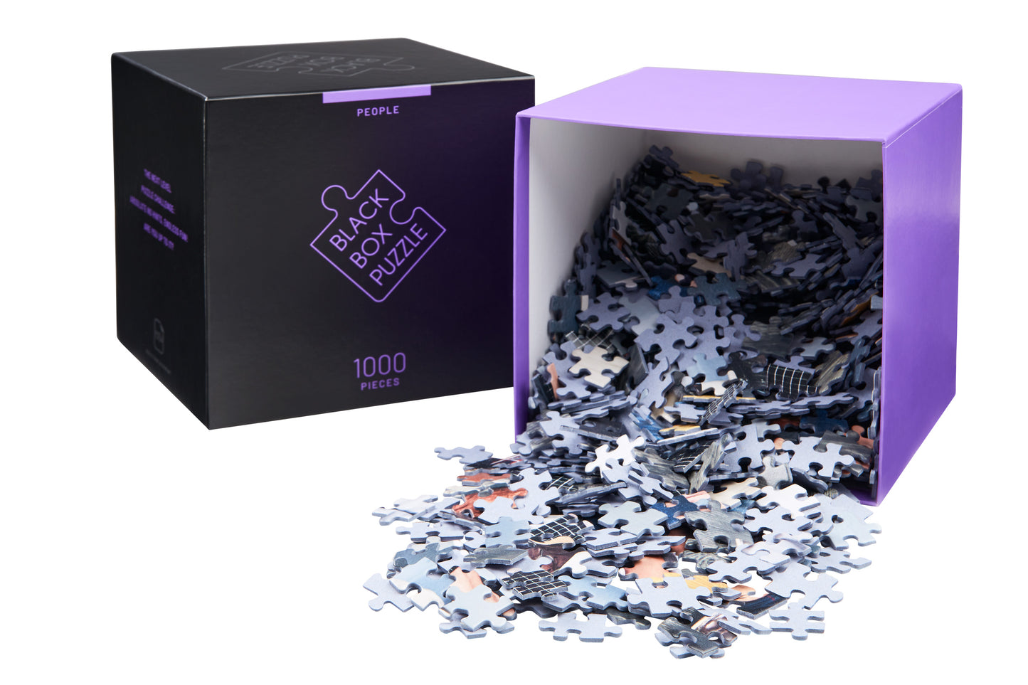 Black Box Puzzle - Menschen